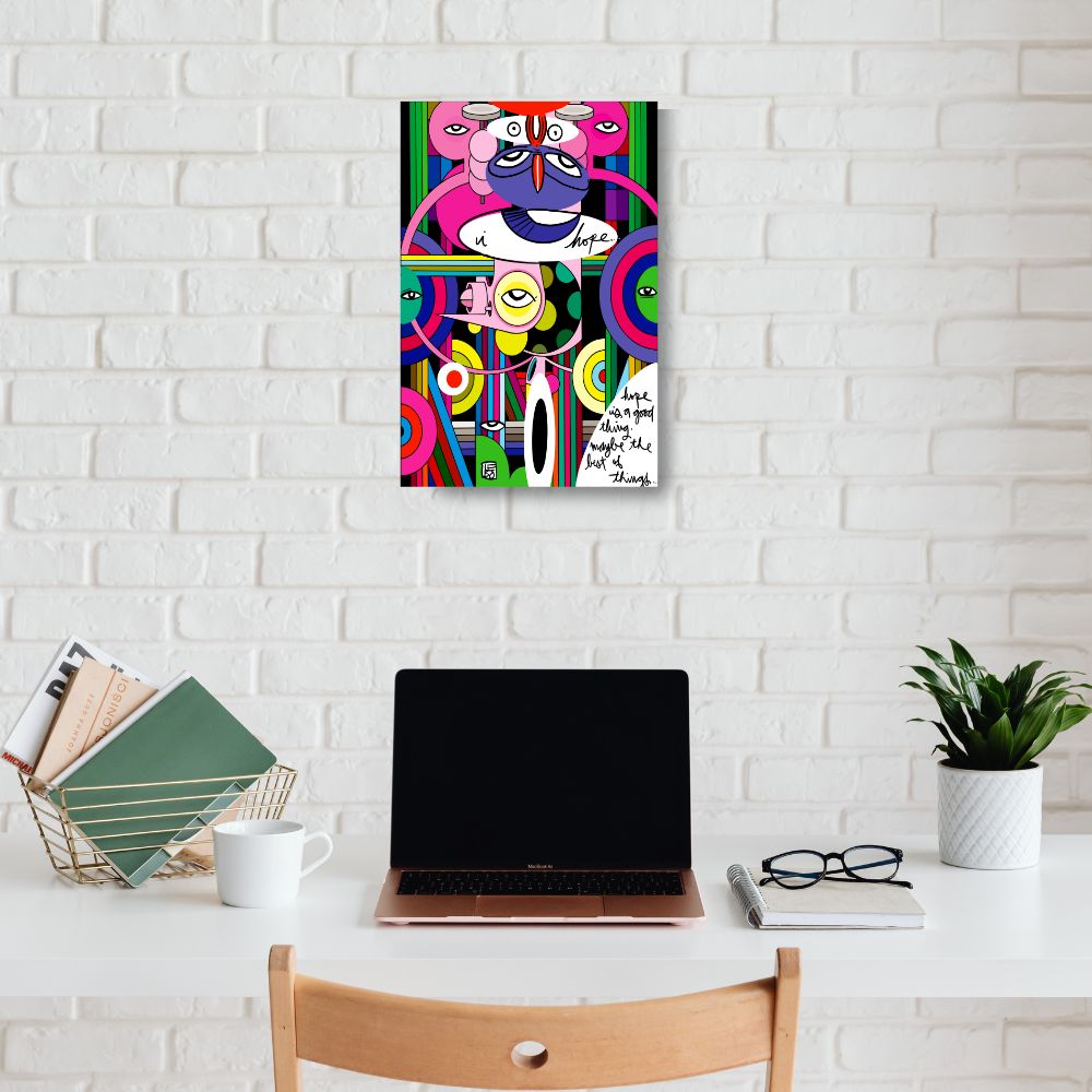 I Hope - LEBO X DALEK - Lebo Steel Mineral Print